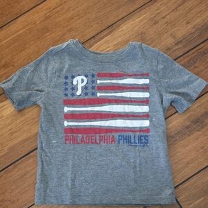 Philadelphia Phillies Kids Gray T-Shirt